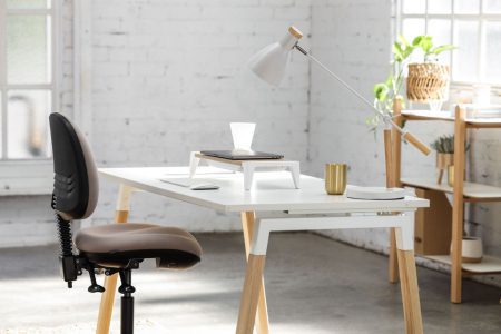 GEN-A Desk | P350 Chair | BENI Storage Shelf | Work From Home Furniture | The Home Office