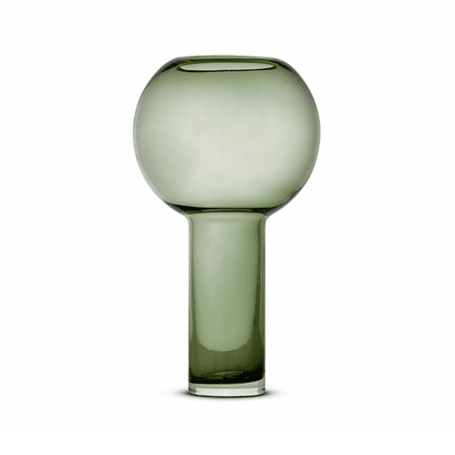 Smooth Infinity Vase Green