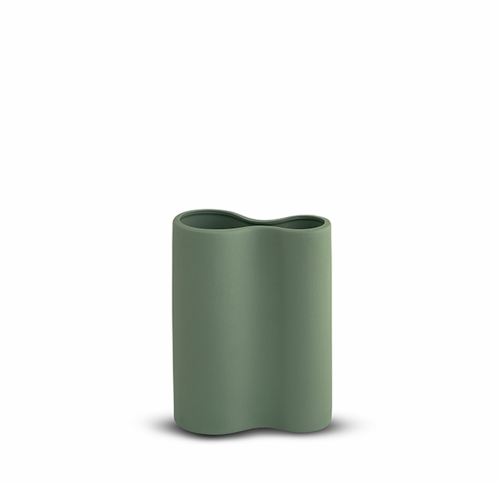 Smooth Infinity Vase in Green | Home Office Decor | The Home Office Australia